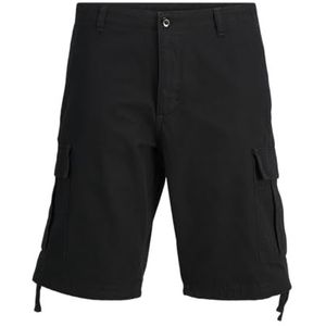 JACK & JONES Jpstcole Barkley Jjcargo Shorts Sn Cargo Shorts voor heren, zwart.