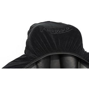 Rhinegold Stretch Jersey Saddle Cover-Black zadelovertrek 0, zwart, Eén maat