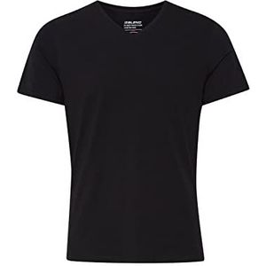 BLEND T-shirt met ronde hals voor heren, Zwart - Zwart (Zwart 70155)
