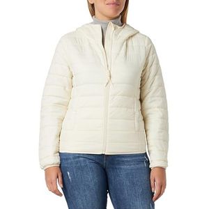 United Colors of Benetton Gilet 2TWDDN024 Veste rembourrée, blanc crème 0R2, XS femme, Blanc crème 0r2, XS