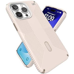 Speck iPhone 15 Pro Max hoes - ClickLock - Antislip interlock, ontworpen voor MagSafe, valbescherming - 6,7 inch Soft Touch Telefoonhoes - Presidio2 Grip Os