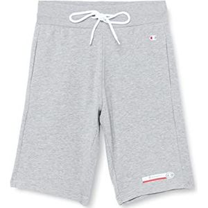 Champion Legacy Graphic Shop Authentic Powerblend Terry Bermuda Boxer voor heren, Grigio Melange Chiaro, maat M, Grigio Melange Chiaro