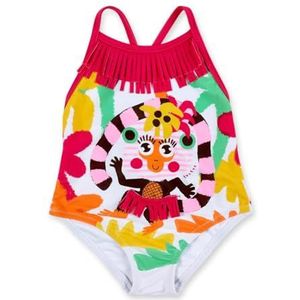 Tuc Tuc Maillot de bain pour fille, blanc, 3 ans