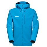 Mammut Ultimate Comfort SO Herenjas met capuchon, ijsblauw, S