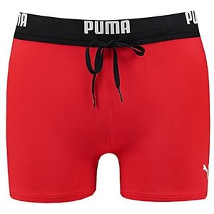 PUMA Logo Zwempak voor heren, Rood