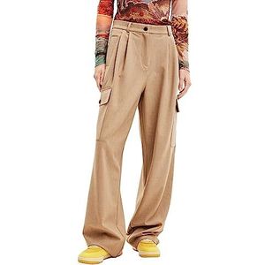 Desigual Pant_mineral - Lacroix casual damesbroek, Bruin