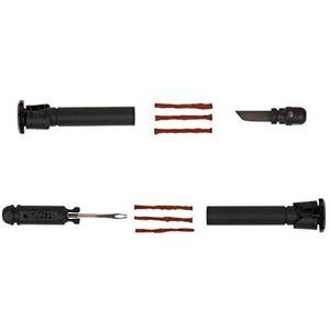 Zéfal Z Bar Plugs Repair Geïntegreerd in de kleerhanger, MTT-set van bits en gereedschappen, 75 g, geanodiseerd aluminium, universeel en innovatief, tubeless fiets-reparatieset uniseks, volwassenen,