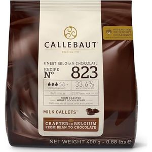 Callebaut Belgische melkchocolade, 400 g
