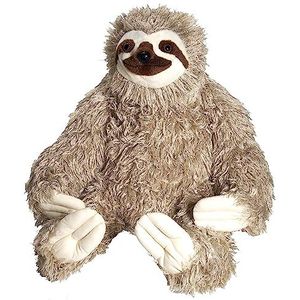 Wild Republic 15888 17379 Erezoso Con Tres Dedos pluche dier, jumbo luiaard, groot knuffeldier, cuddlekins, 76 cm