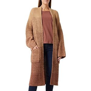TOM TAILOR Camel Knitted Gradient, dames gebreide jas 30341, 30341 - Camel Knitted Gradient