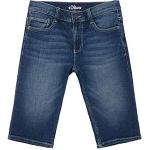 s.Oliver 2139932 Pete Regular Fit Bermuda voor jongens, Blauw 57z2