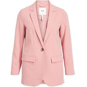 Object Blazer à une boutonnage pour femme, Abricot branché., 38