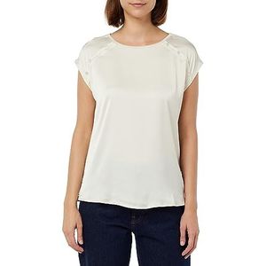 Taifun T-shirt pour femme, Crème claire, 36