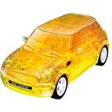 Herpa - 80657075 Mini Cooper Puzzle Fun 3D 80657075-Mini, geel transparant