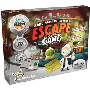 Science4you - Mi Primer Game Para Escape Room Con 14 Enigmas y y 2 missies: Descobre Los misterios y mensajes geheime tos-Juegos Educativos 8 Años, Rompecabezas Niños, 80003273