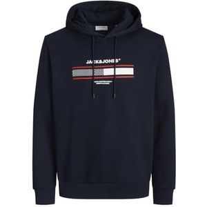 JACK&JONES PLUS Jjsouth Sweat à capuche pour homme, Blazer bleu marine., 6XL grande taille