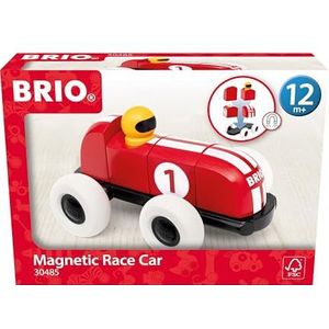 Rennwagen van magnetische bouwstenen