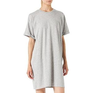 Pieces Pcria SS Dress Noos BC mini-jurk voor dames, lichtgrijs gemêleerd, XS, Lichtgrijs chinees