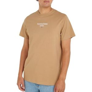 Tommy Hilfiger S/S T-shirts voor heren, Tawny zand