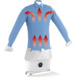 CLEANmaxx automatische hemdenstrijker met stoomfunctie | Volautomatische strijkmachine voor hemden en blouses met 2 strijkprogramma's