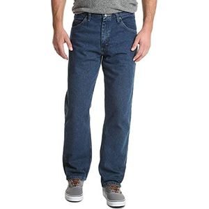 Wrangler Authentics Big & Tall Classic Relaxed Fit herenjeans, Dark stonewash