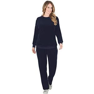 Trigema Nicky Vrijetijdspak voor dames, Navy Blauw