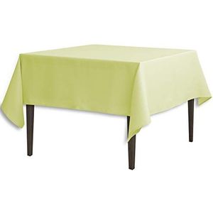 LinenTablecloth 215,9 cm vierkant polyester tafelkleed, groene thee