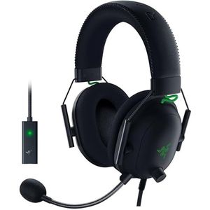 Razer BlackShark V2 Gaming Headset THX 7.1 Spatial Surround Sound - 50 mm drivers - Afneembare microfoon - PC, PS4, PS5, Switch, Xbox One, Xbox Series X & S, Mobile - 3,5 mm audio-aansluiting en