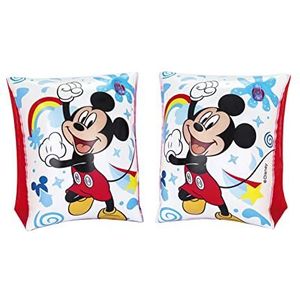 BESTWAY - Armbanden Mickey - Armband - 98002N - Rood - Vinyl - 23 cm x 15 cm - Speelgoed voor kinderen - Buitenspel - Zwembad - Officiële licentie - Vanaf 3 jaar