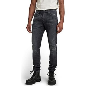 G-STAR RAW Revend Fwd Skinny Jeans voor heren, zwart (vintage basalt gerestaureerd)