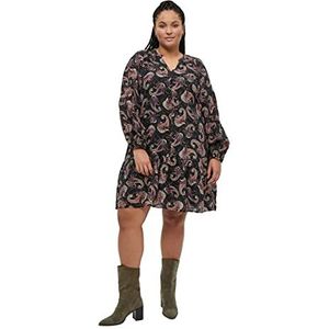 Peppercorn Dames Curve Jurk, 9000p, Zwart, Pr, 44 - oversized, 9000p zwart Pr