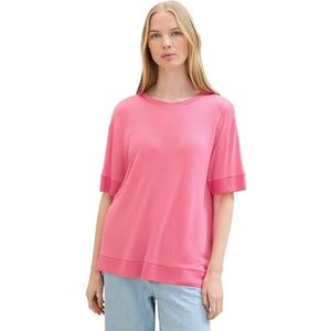 TOM TAILOR T-shirt pour femme, 15799 - Rose carmine, XL