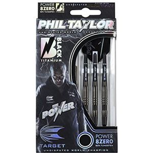 Target Darts Dartbord - Phil Taylor Power 8zero titanium lichaam darts met zachte punt