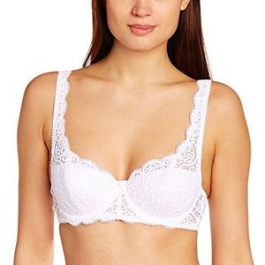 Triumph Dames Amourette 300 WHP Half Cup Wired Padded Bra, one size, Wit, 90D