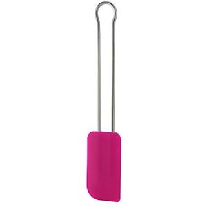 RÖSLE Pink Charity Edition Spatel, hoogwaardige spatel als kook- en keukengerei, van duurzame siliconen, 26 cm, roestvrij staal 18/10, -30 °C tot +230 °C, vaatwasmachinebestendig