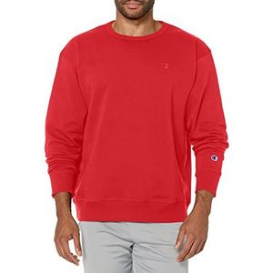 Champion Powerblend Fleece Pullover voor heren, Team Red Scarlet