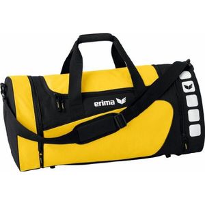 Erima Sporttas Club 5 sporttas geel/zwart L