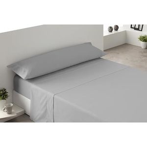 Degrees home - 3-delige beddengoedset - verstelbaar hoeslaken, bovenkant en kussensloop - Microvezel polyester bed 135 cm