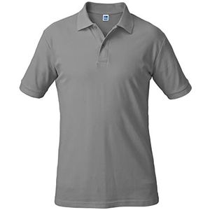 SIGGI - Hoogwaardig poloshirt ""Summer"", korte mouwen van katoen-piqué, 100%, verschillende kleuren, gewicht per m² gr. 180. - Maat: XXXL - Varianten: grijs