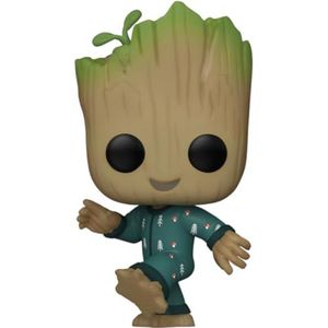 Funko: Pop Marvel: I Am Groot - Groot PJs (Dancing)