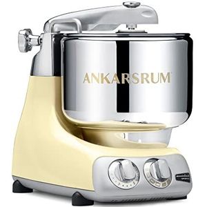 Ankarsrum Assistent 6230 Crème - 1500 W | 7 liter roestvrijstalen kom | gerecycled aluminium | handgemaakt in Zweden | robuust en veelzijdig