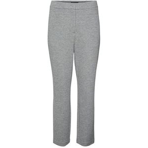 VERO MODA Vmjulia Nw Ankel Pants JRS Noos Pantalon pour femme, Gris foncé mélangé, 38