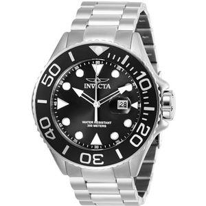 Invicta Pro Diver 28765 Herenhorloge, 50 mm, zilver, 50, horloge, zilver., Horloge