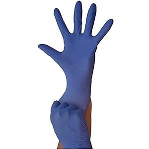Blauw (Nitril Gloves T/8 Gde (100)