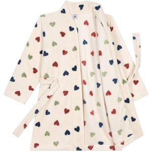 Petit Bateau Robe De Chambre Manches Longues Fille, Avalanche/Multico, 10-12 ans