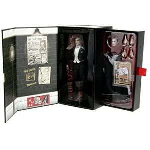 Jada - Bela Lugosi Dracula actiefiguur, 15 cm, premium verzamelaar, verwisselbare handen en hoofd, 20 beweegbare punten, universele monsters, vanaf 13 jaar (253251020)