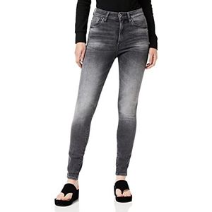 G-STAR RAW Kafey Ultra High Skinny Jeans voor dames, Grijs (Vintage Basalt D17848-a634-b168)