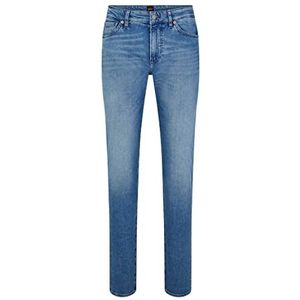 BOSS Maine BC-L-C Jeans voor heren, regular fit, blauw, denim, stretch, comfortabel, New - Bright Blue 436