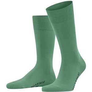 FALKE Cool 24/7 M So Cotton Uni herensokken (1 stuk), Turquoise Ocean Green 7506