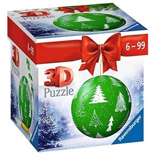 Kerstbal Groen (54 stukjes) - 3D Puzzel